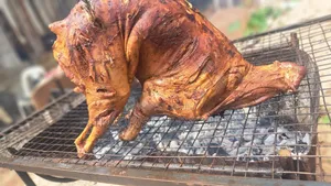Full Goat Roasting "For Parties. Wedding. Or Any Activities"