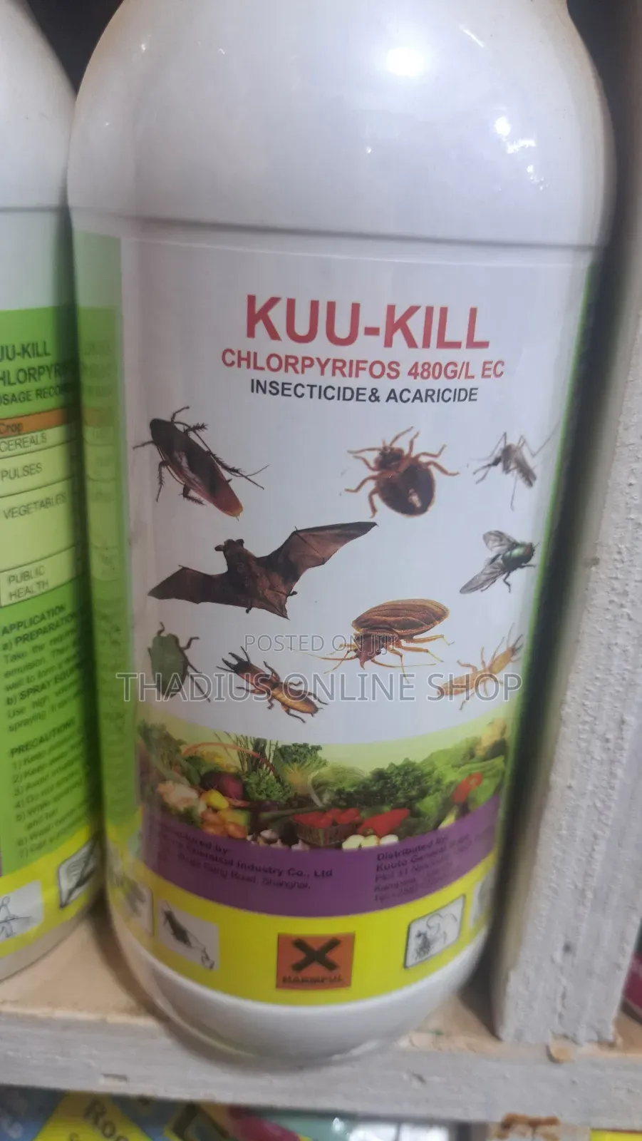Kuu-Kill Insecticide Chemical Ready to Kill