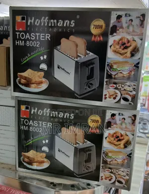 Hoffmans 2-Slice Electric Bread Toaster