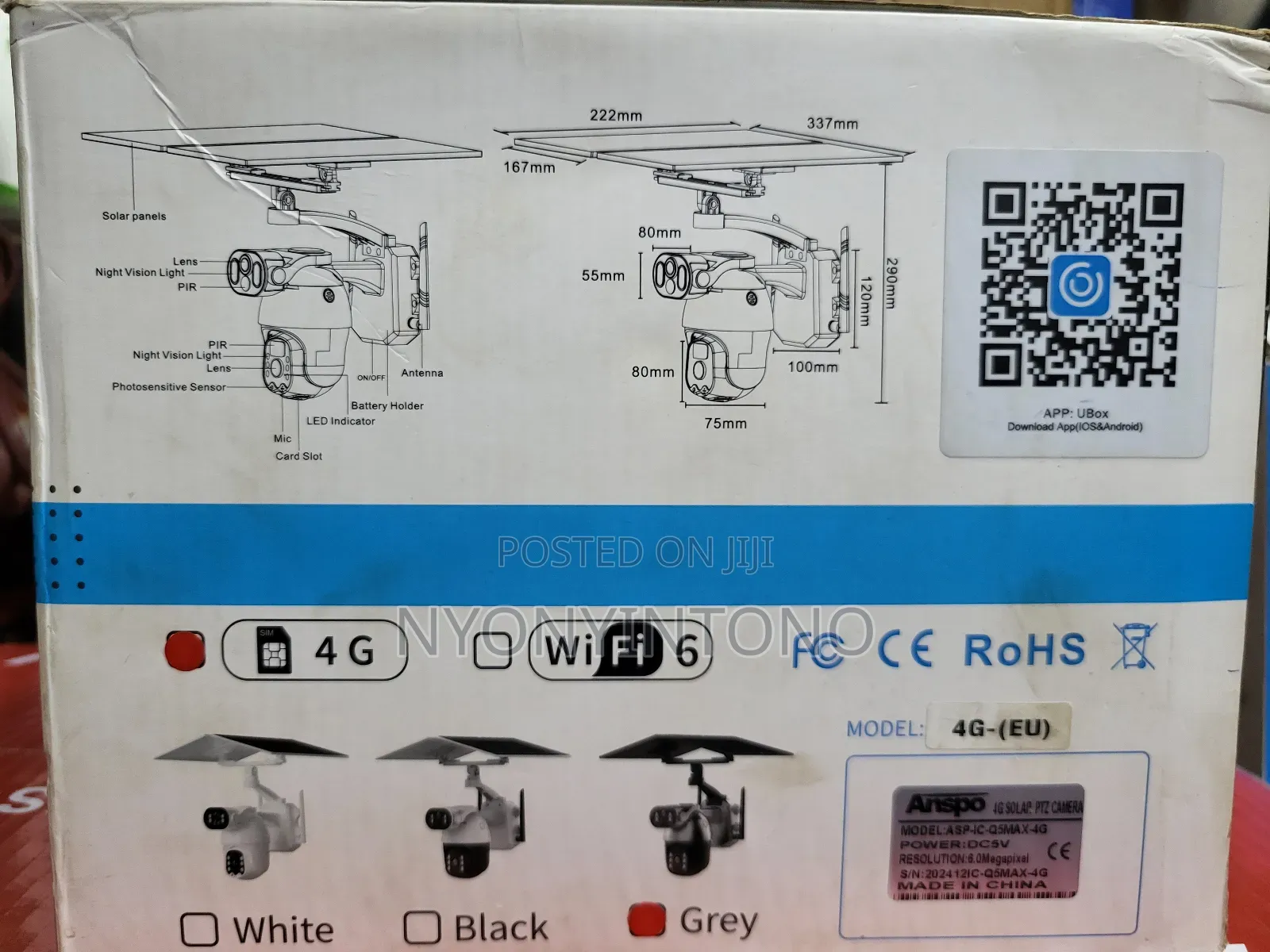 Best Quality Dual Lens Uhd 4g Solar Wireless Comera With Active Zoom