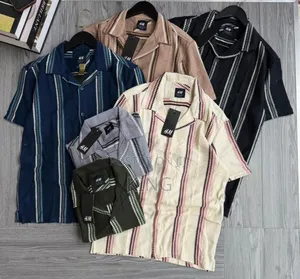 Zara Men's Collared Short-Sleeve Button-Up Shirts