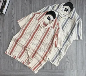 Zara Men's Collared Short-Sleeve Button-Up Shirts