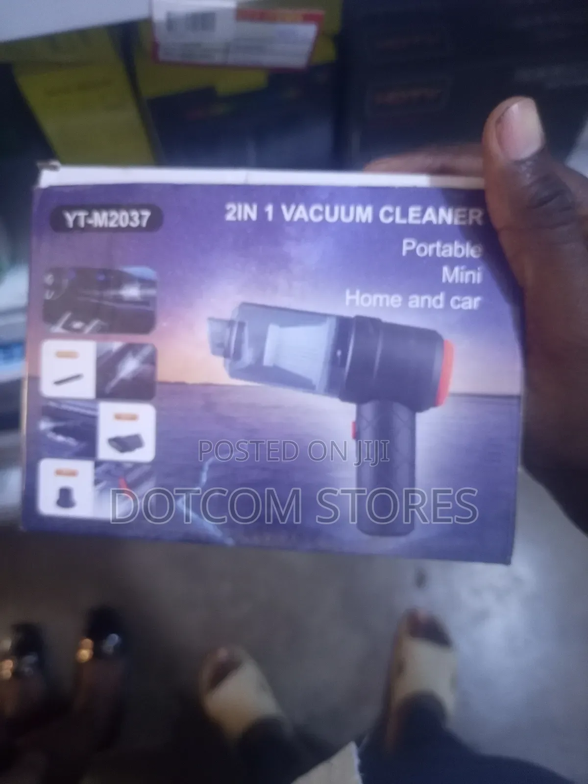 Yt-M2037 2-in-1 Portable Vacuum Cleaner