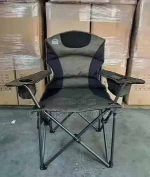 Camp Master Folding Camping Heavy-Duty Chair