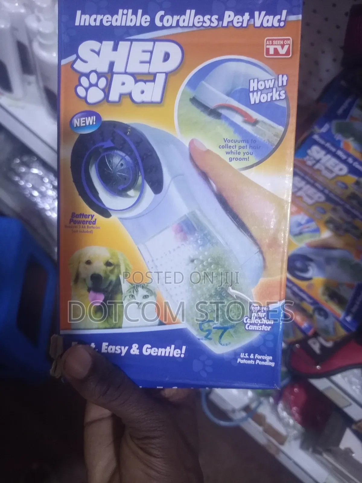Shed Pal Cordless Pet Vac.