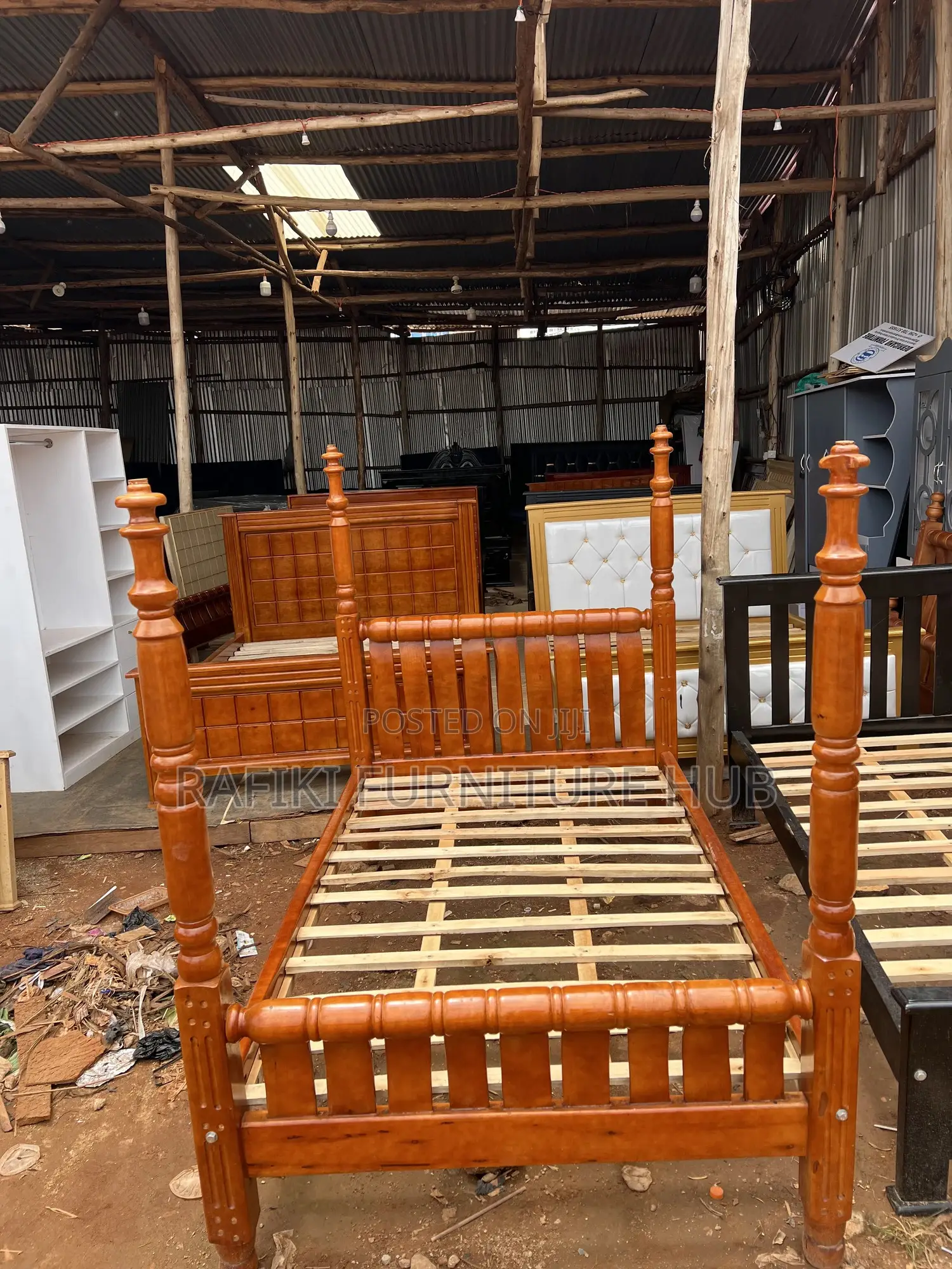 German Bed 4by6 Long Pole