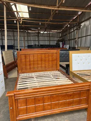 Tile Bed 5by6 in Light Brown Color