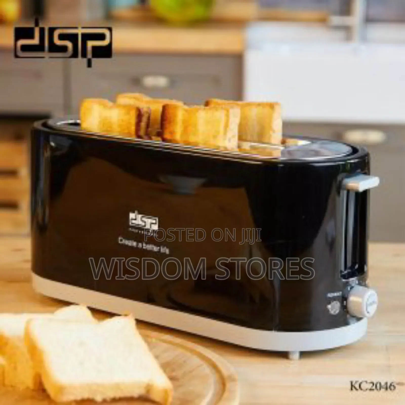 DSP Kc2046, 3 in 1 Toaster Machine 1400w