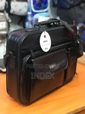 Leather Briefcase - Small