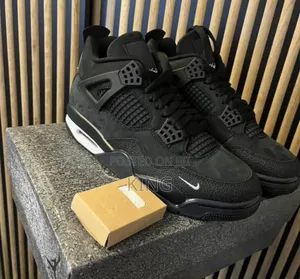 Nigel Sylvester X Air Jordan 4 Retro Sp "Bike Air" Black.