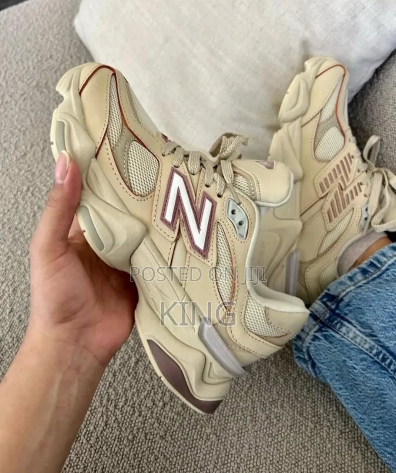 New Balance 9060 "Bone Sparrow" Sneakers.