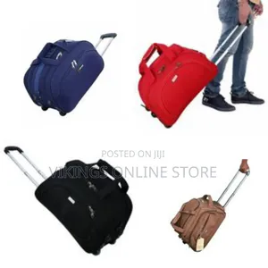 Wheeled Duffel Bag Vintage Canvas Travel Bags Men Duffel Bag Travel