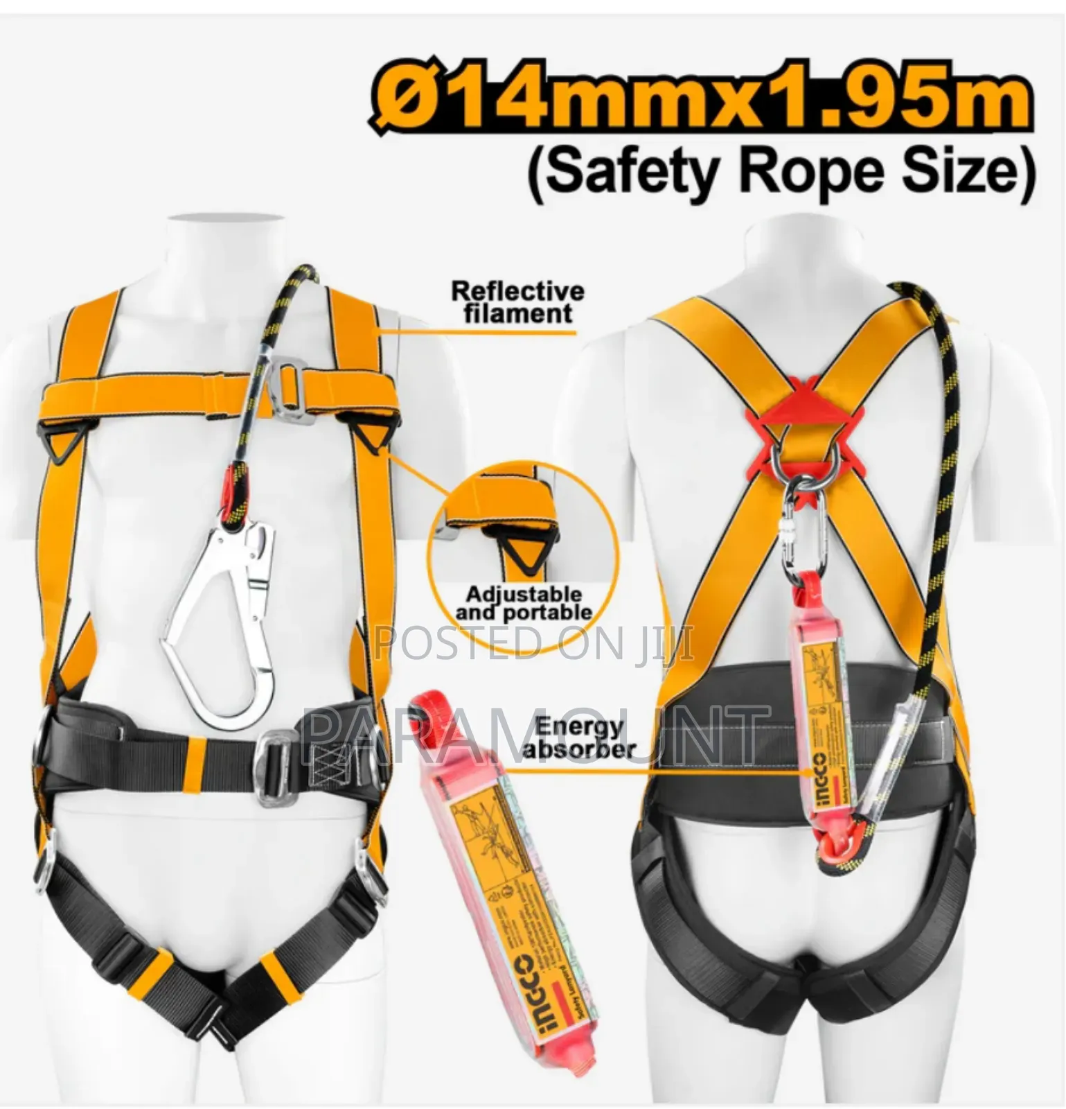Industrial Safety Harness Belt
