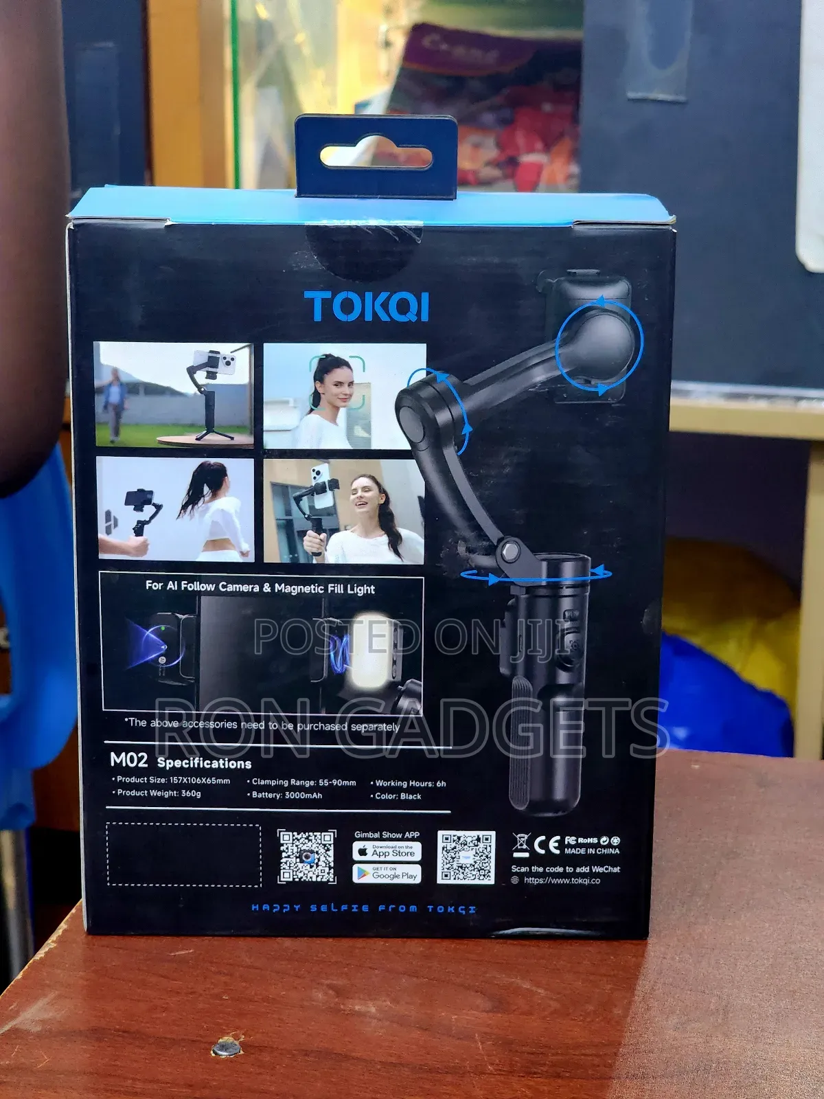 3axis Gimbal Tokqi M02