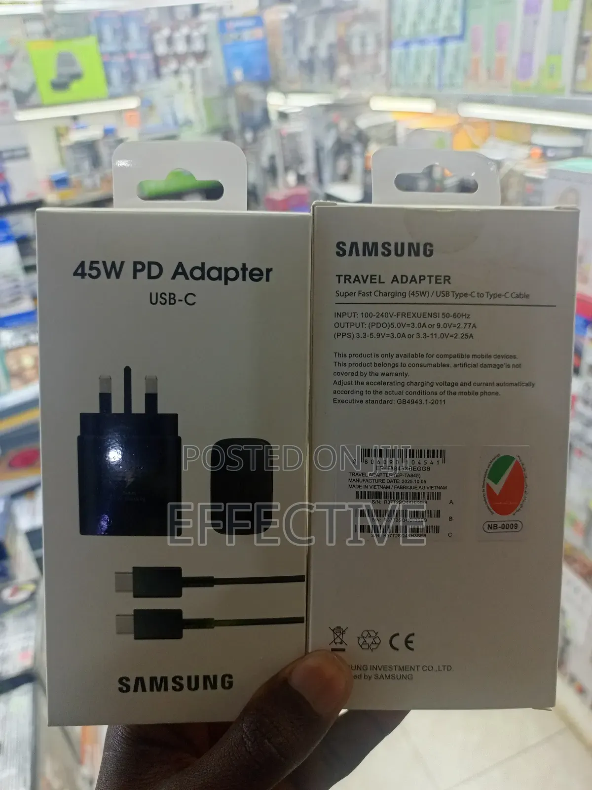 Samsung 45w Usb-C Pd Adapter Set.