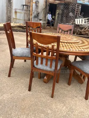 Dining 6 Seat in Mahogany and Mugavu and Musamwba