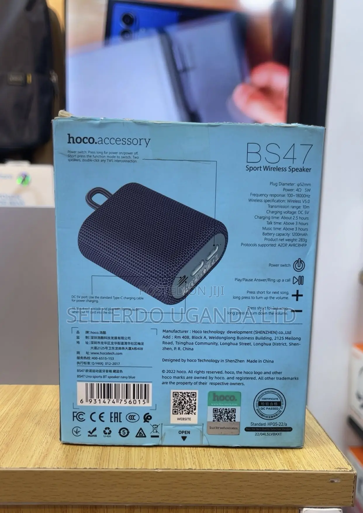 Hoco Bs47 True Wireless Speaker