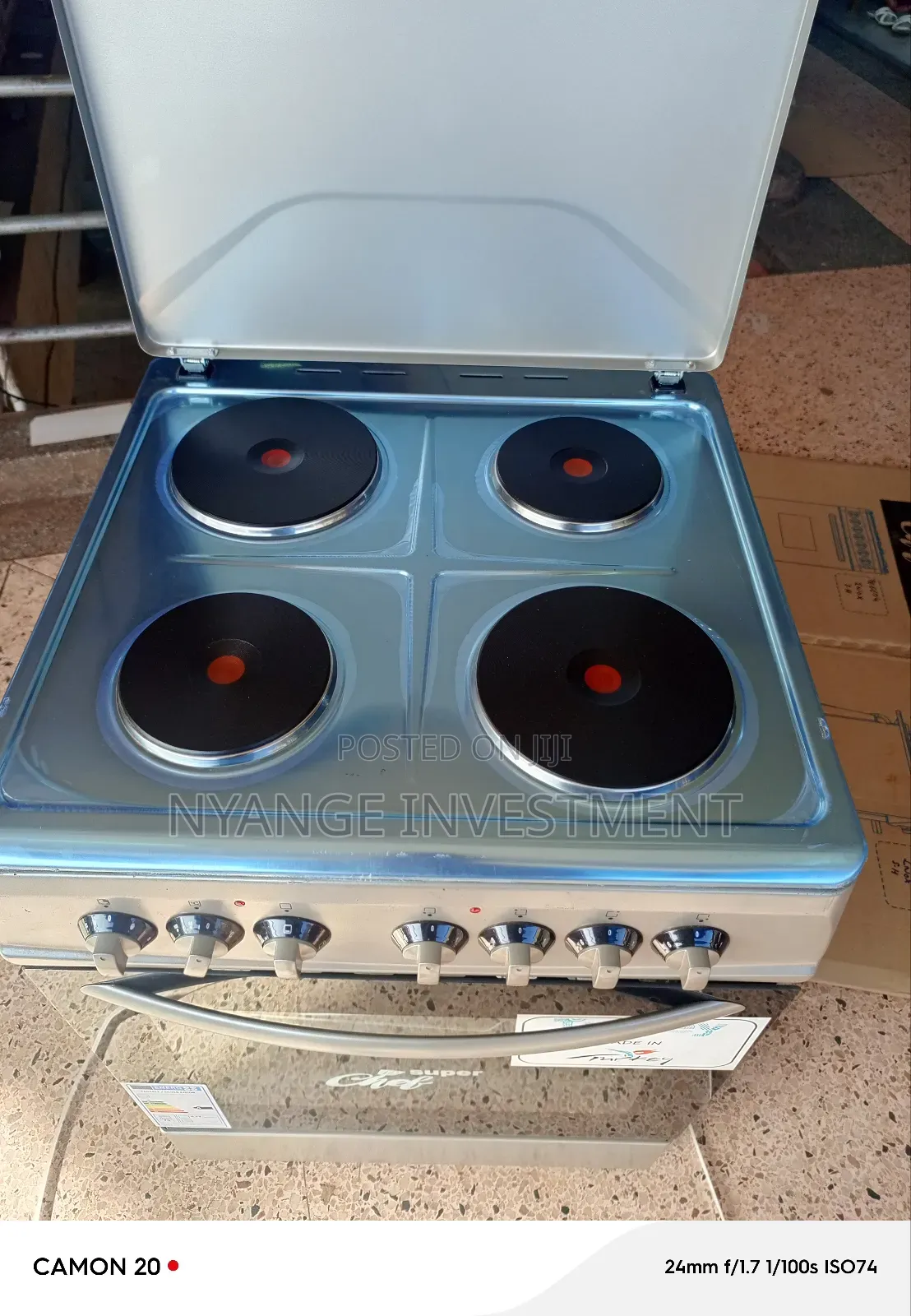 Super Chef Electric Cooker 60by60.