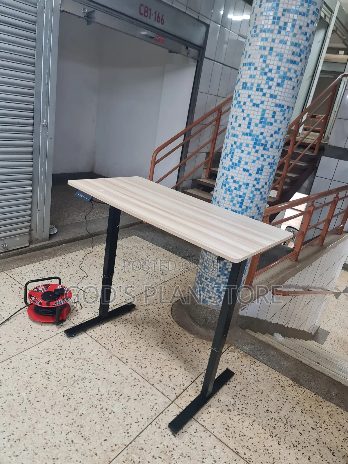 Study Electric Table Study Electric Desk Adjustable Height 120cm