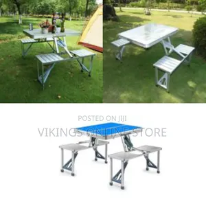 Outdoor Fireproof Aluminum Alloy Grill Foldable Table Camping Picnic