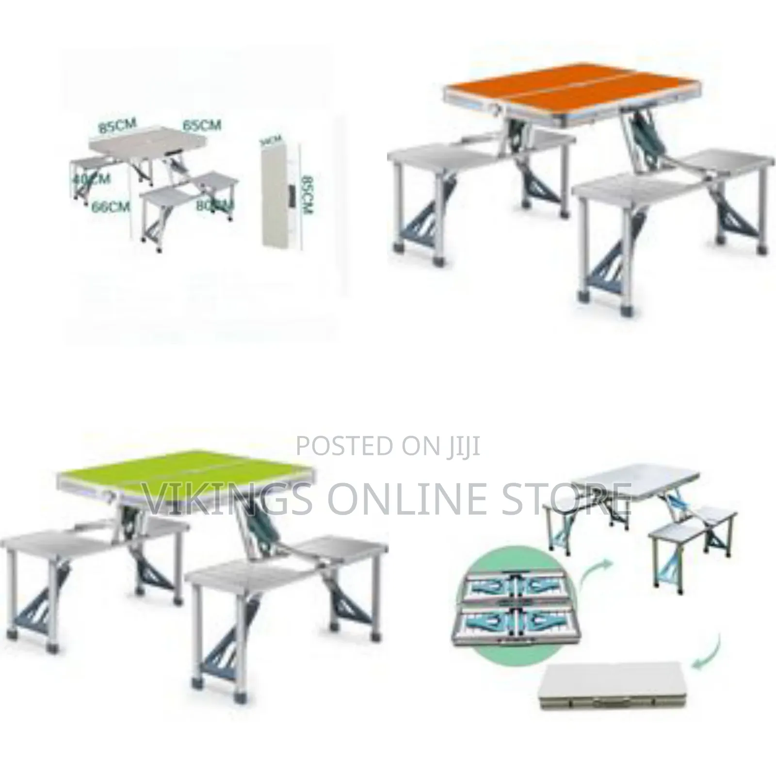 Outdoor Fireproof Aluminum Alloy Grill Foldable Table Camping Picnic