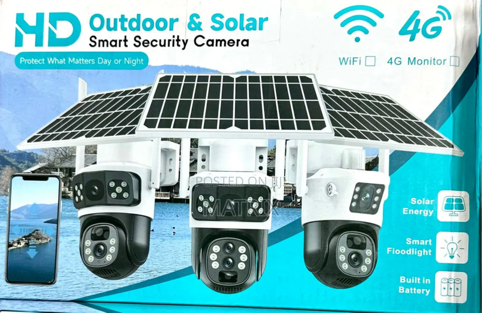 Hd Outdoor Solar Smart Security Camera