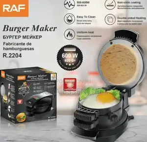 Raf Mini Burger Press Maker With Egg Cooker Ring
