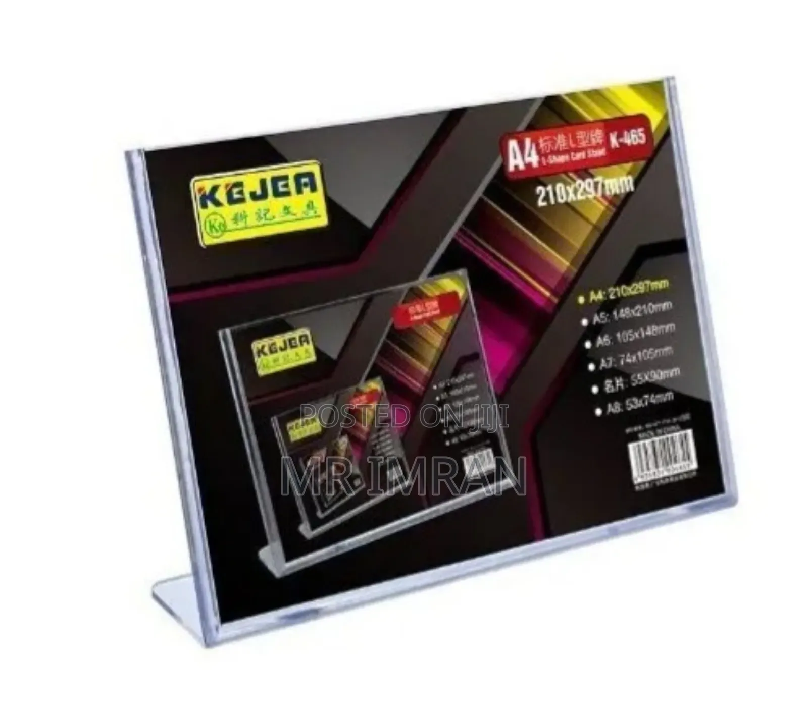 L-shape Card Stand
