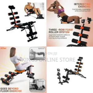 6-Pack Abs Abdominal Exerciser Full Body Workout Machine Abdominal