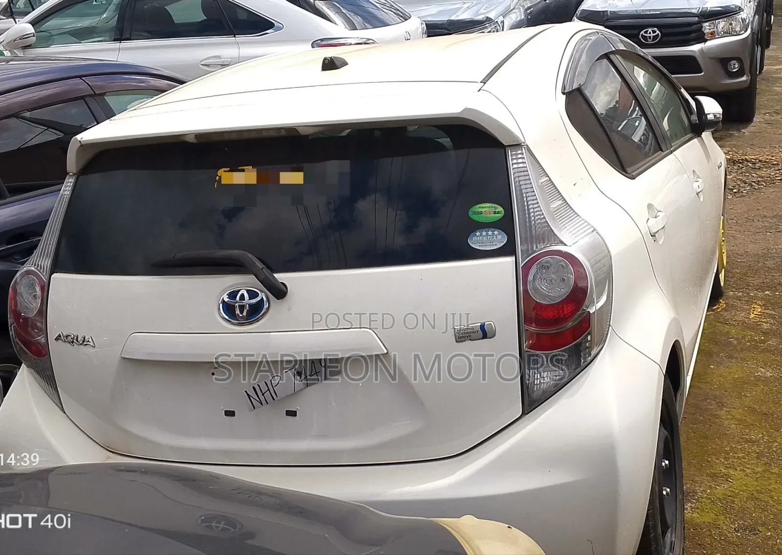 Toyota Aqua 2013 White