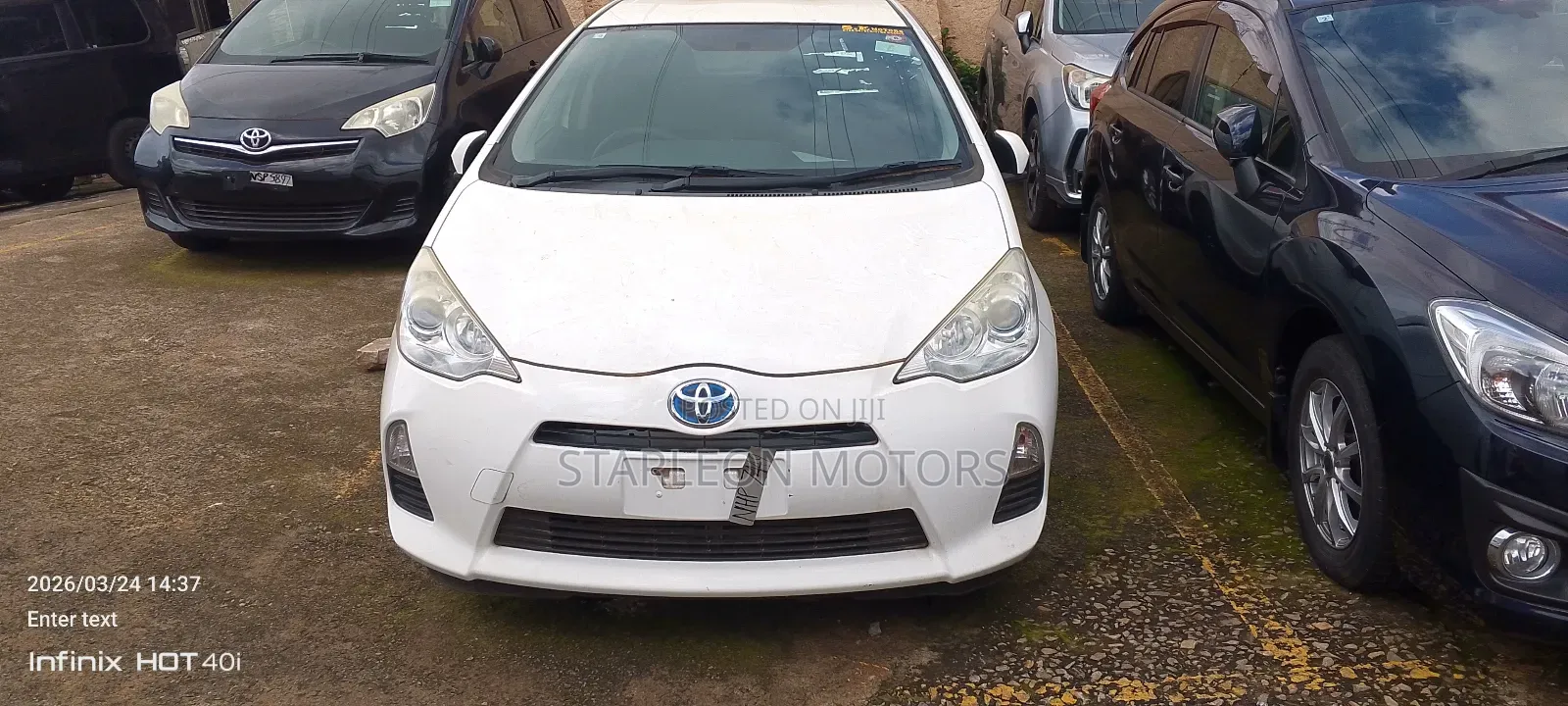 Toyota Aqua 2013 White