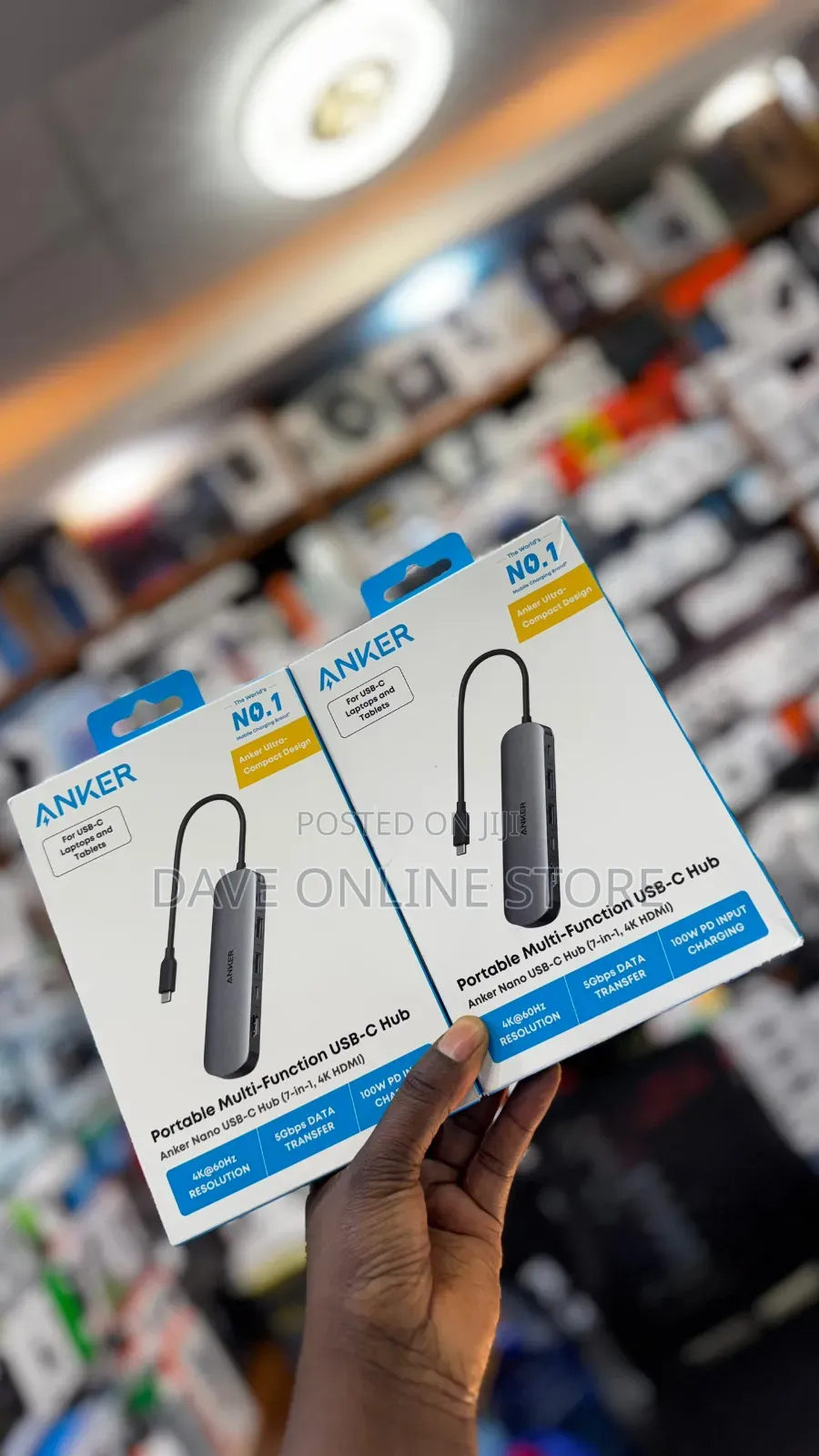 Anker Portable Muiti -Function Usb-C Hub 7 in 1 Hdm1 -