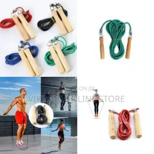 8m Adjustable Skipping Rope Gym Exercise Tool Durable Rubber Band