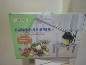 Commercial Potato Chipper–French Fry Cutter With Stainless Steel Frame