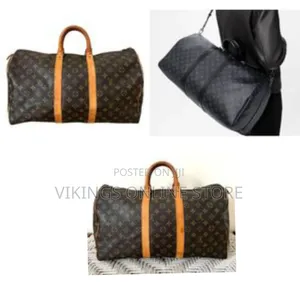 Monogram Eclipse Keepall Bandouliere 55 Travel Duffle Bag Strap