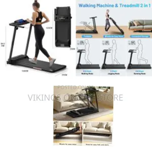 1-8km/H Folding Treadmill Portable Foldable Treadmill Fitness