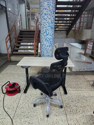 Combo Set Adjustable Electric Table and Chair