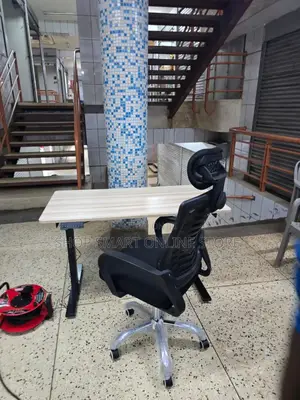 Combo Set Adjustable Electric Table and Chair