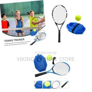 Tennis Trainer Single Play With Line Rebound Self-Training Beginner