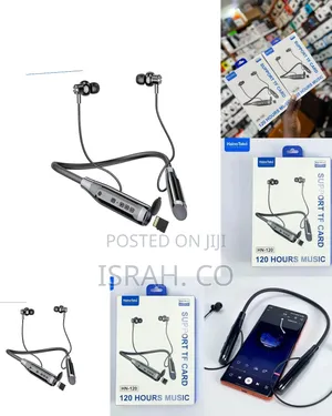 Haino Teko Hn-120 Bluetooth Neck Band Headphone, 5.3 Bluetooth