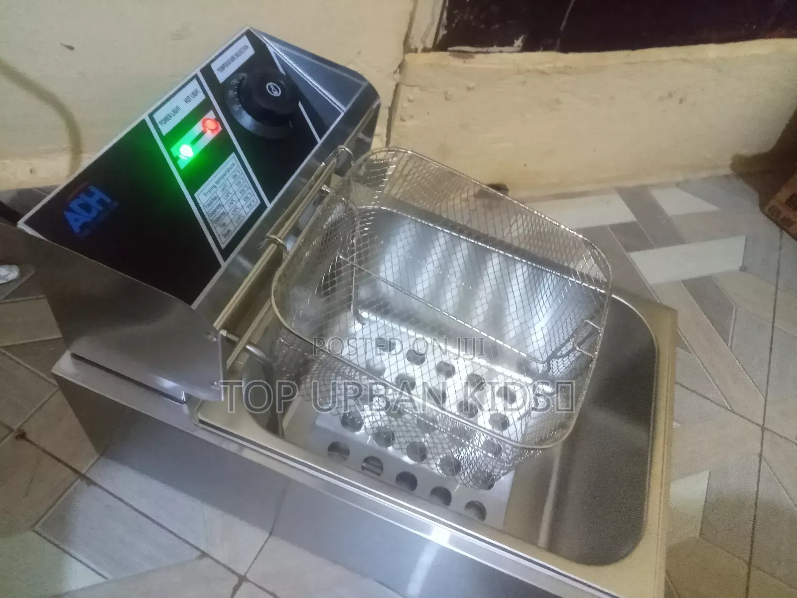 New Adh Deep Fryer / Electric Deep Fryer 6ltrs