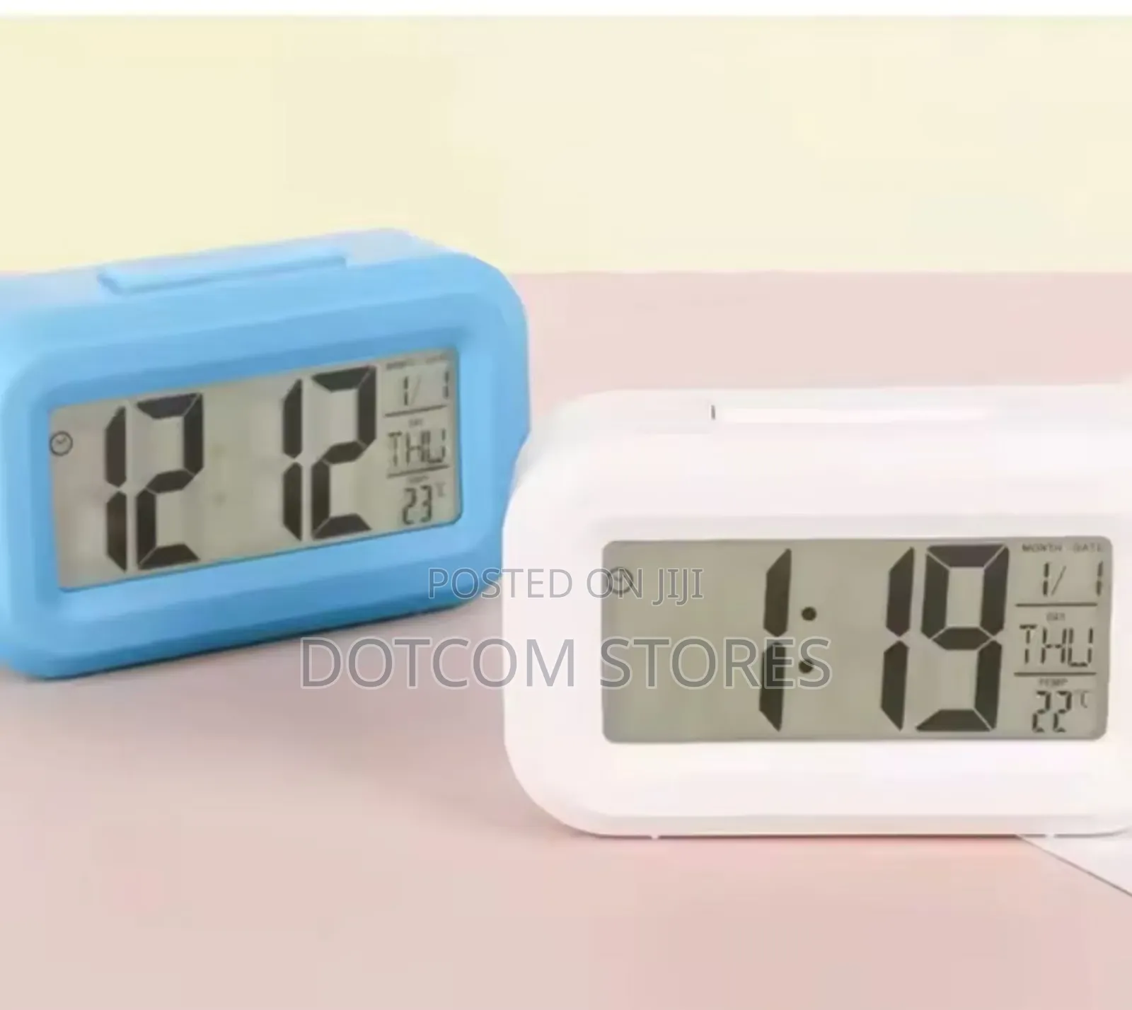 Multifunctional LCD Digital Alarm Clock,