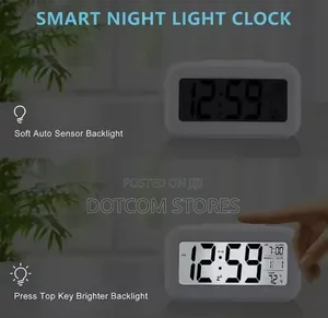 Multifunctional LCD Digital Alarm Clock,