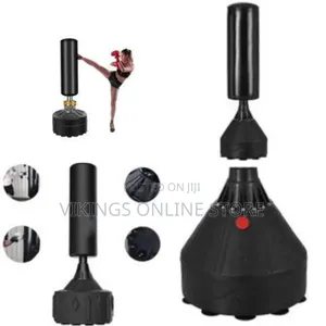 Heavy-Duty Pu Kickboxing Bag With Stand Pedestal Freestanding Punching