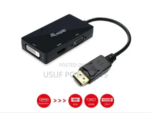 Dp Display Port to Hdmi and Vga