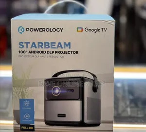 Powerology Starbeam 100-Inch Android DLP Portable Projector