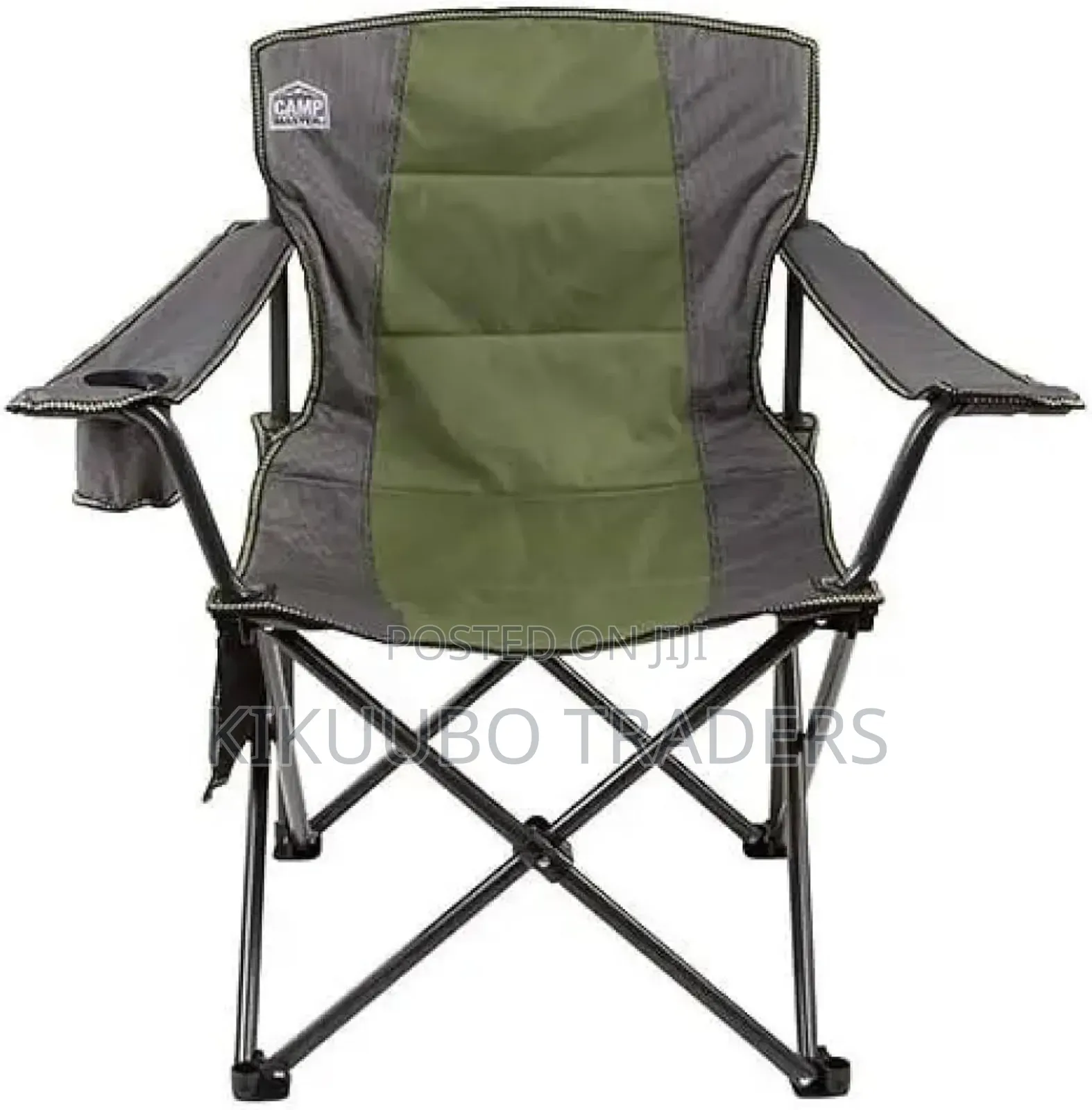 Portable Folding Camping Chair With Cup Holder and Side Storge