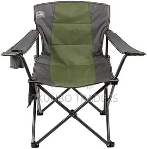 Portable Folding Camping Chair With Cup Holder and Side Storge