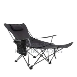 Folding Reclining Camping Chairs Footrest: