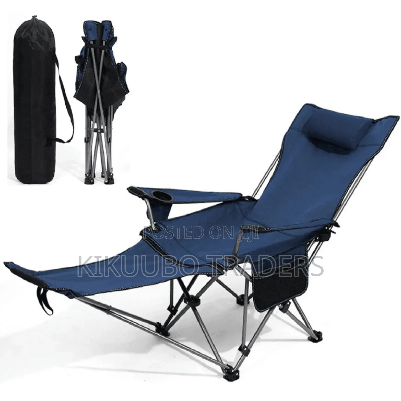 Folding Reclining Camping Chairs Footrest: